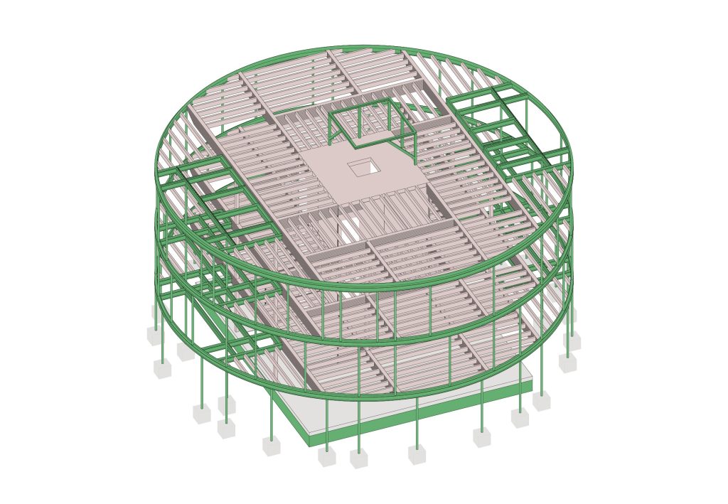 Frans Masereel Centrum PUB 3 D Axonometrie WEB