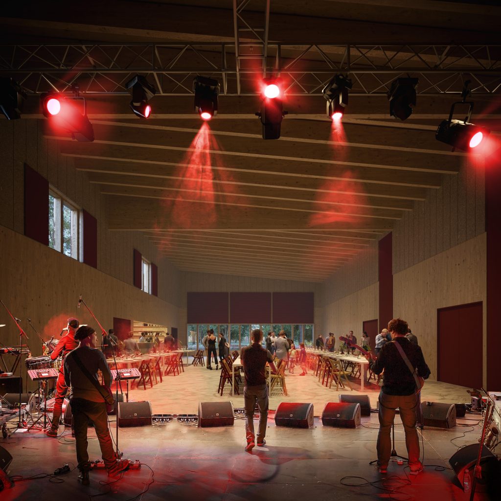 Ontmoetingscentrum PUB VIS Binnenbeeld zaal WEB