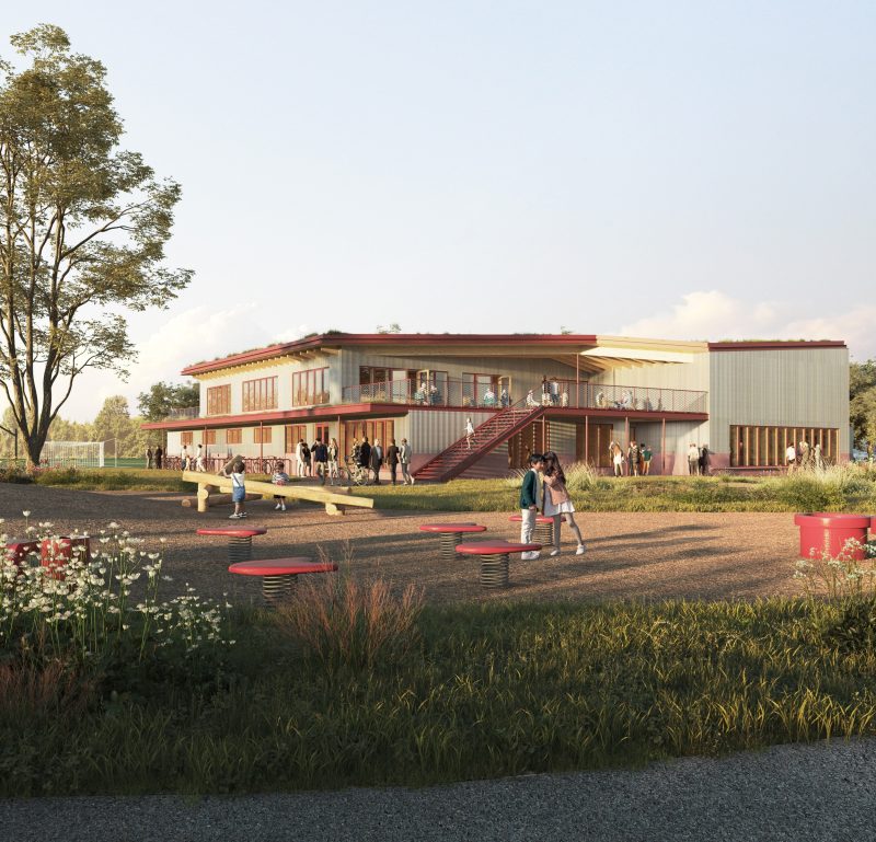 Ontmoetingscentrum PUB VIS Buitenbeeld voorzijde Header A WEB